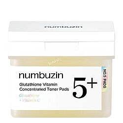 Numbuzin No-5+ Glutathione Vitamin Concentrated Toner Pads 180 ml - 1