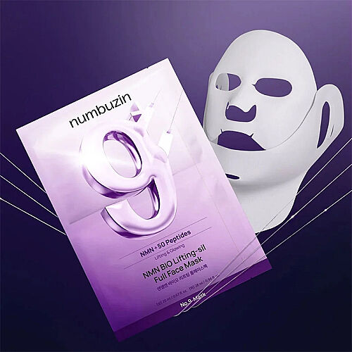 Numbuzin No-9 NAD+ BIO Lifting-sil Full Face Mask 1 Adet - Numbuzin (1)