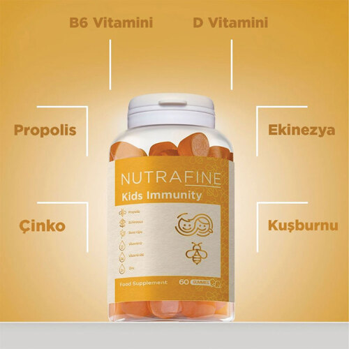 Nutrafine Kids Immunity Gummy 60 Gummies - 5