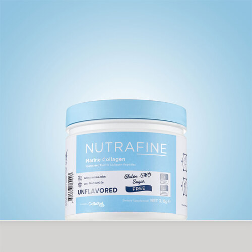Nutrafine Marine Collagen Doğal %100 Çift Hidrolize Tip 1 Balık Kolajen Peptitler - 210 gr - Nutrafine (1)