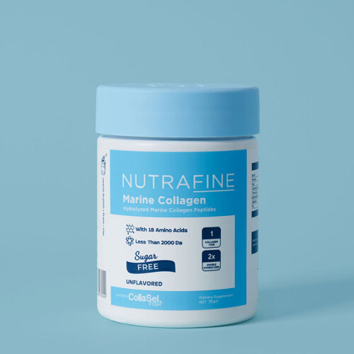 Nutrafine Marine Collagen Doğal %100 Çift Hidrolize Tip 1 Balık Kolajen Peptitler - 70 gr - 7 Günlük - Nutrafine (1)