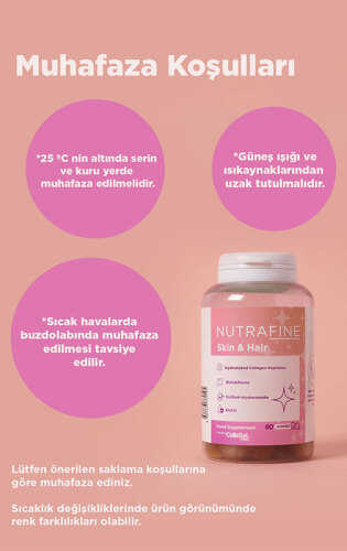 Nutrafine Skin Hair 60 Gummies - 4