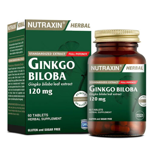 Nutraxin Ginkgo Biloba 60 Kapsül - 1