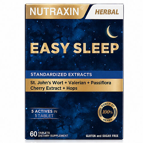 Nutraxin Easy Sleep Takviye Edici Gıda 60 Tablet - Nutraxin