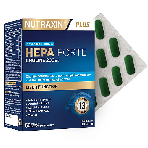 Nutraxin Hepa Forte Takviye Edici Gıda 60 Tablet - Nutraxin (1)