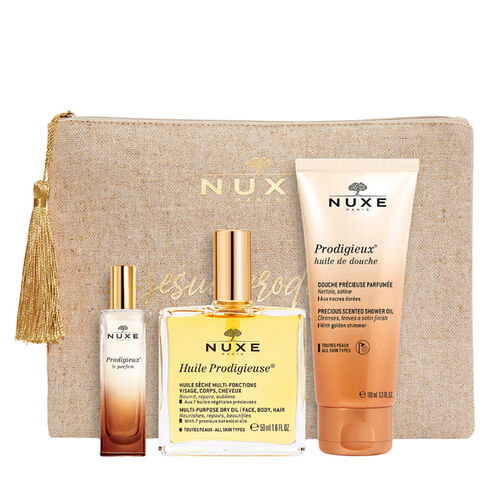 Nuxe Huile Prodigieuse Klasik Bakım Seti Çanta HEDİYELİ - Nuxe