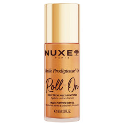 Nuxe Huile Prodigieuse OR Roll-on Çok Amaçlı Simli Kuru Yağ 60 ml - 1