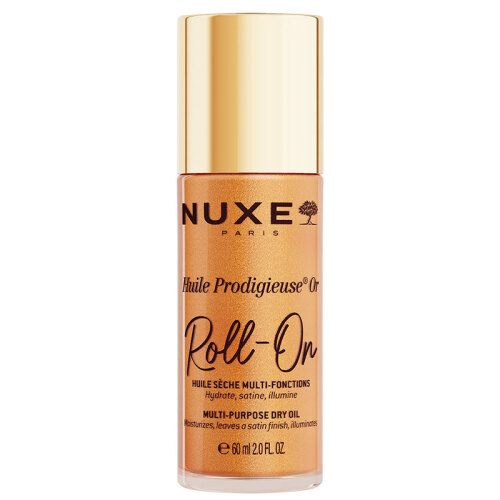 Nuxe Huile Prodigieuse OR Roll-on Çok Amaçlı Simli Kuru Yağ 60 ml - 1