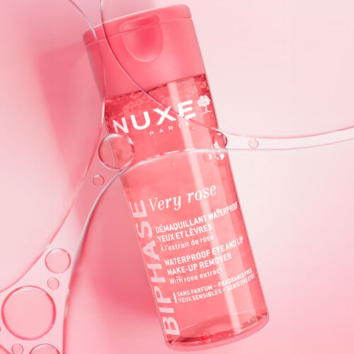 Nuxe Very Rose Gül Özlü Çift Bazlı Göz Makyajı Temizleme Suyu 100 ml - Nuxe (1)