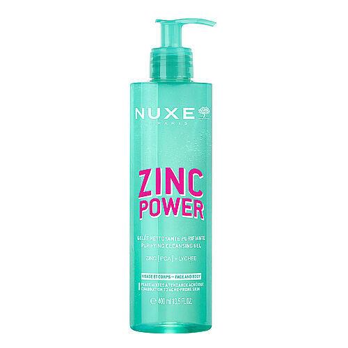 Nuxe Zinc Power Purifying Cleansing Gel 400 ml - Nuxe