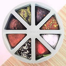 OiOi Slices Silikon Kek Kalıbı - River Green - 4