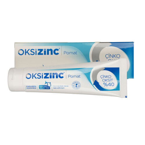 Oksizinc % 40 Çinko Oksit Pomat 40 gr. - Oksizinc