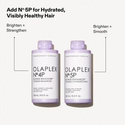Olaplex No 4P Blonde Enhancer Toning Shampoo 1000 ml - 4