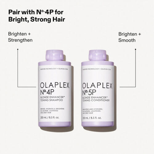 Olaplex No 4P Blonde Enhancer Toning Shampoo 250 ml - 4