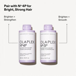 Olaplex No 5P Blonde Enhancer Toning Conditioner Liter 250 ml - 4