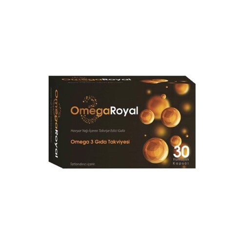 Omega Royal Omega 3 Takviye Edici Gıda 30 Yumuşak Kapsül - Omega Royal (1)