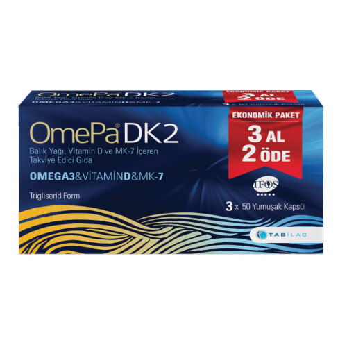 OmePa DK2 Takviye Edici Gıda 3 AL 2 ÖDE - TAB İlaç Sanayi A.Ş