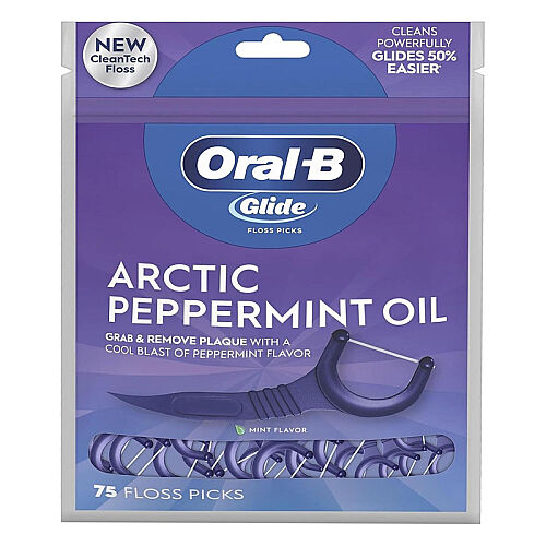 Oral-B Glide Arctic Peppermint O Çatal Diş İpi Kürdanlı 75 Adet - Oral-b