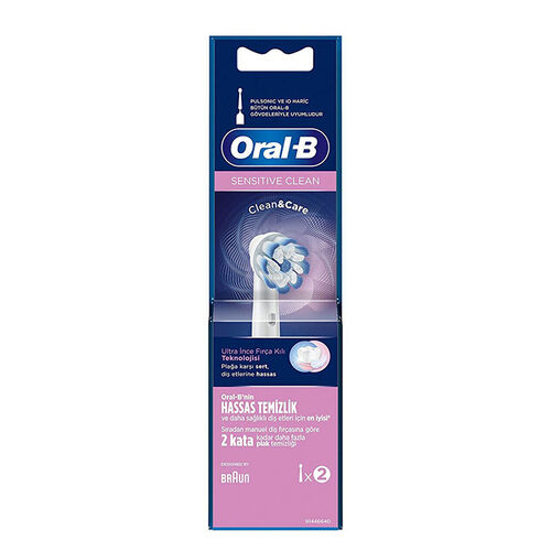 Oral-b Sensitive Clean Diş Fırçası Yedek Başlığı 2 Adet - Oral-b