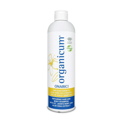 Organicum Aloe Vera ve Sarı Kantaronlu Şampuan 350 ml - 1