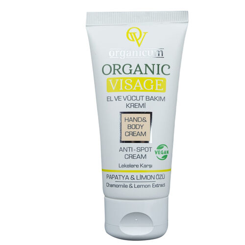 Organicum Organic Visage Leke Karşıtı El ve Vücut Bakım Kremi 60 ml (Promosyon Ürünü) - 1