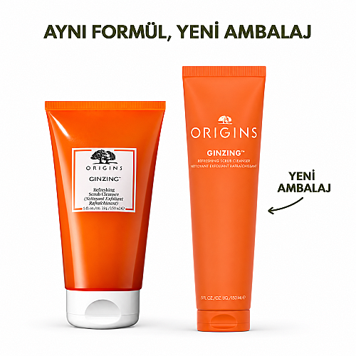 Origins Ginzing Canlandırıcı ve Arındırıcı Tanecikli Temizleyici 150 ml - Origins (1)