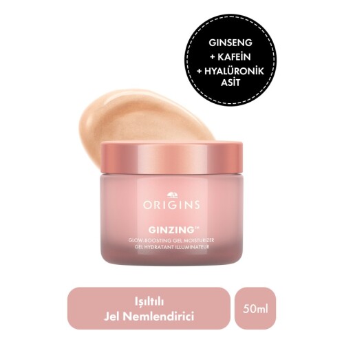 Origins Ginzing Işıltılı Jel Nemlendirici - Pearl 50 ml - Origins (1)