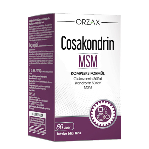 Orzax Cosakondrin MSM 60 Tablet - 1
