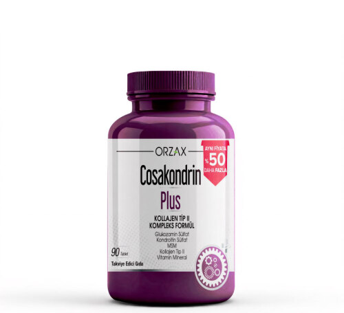 Orzax CosaKondrin Plus Takviye Edici Gıda 90 Tablet - Orzax