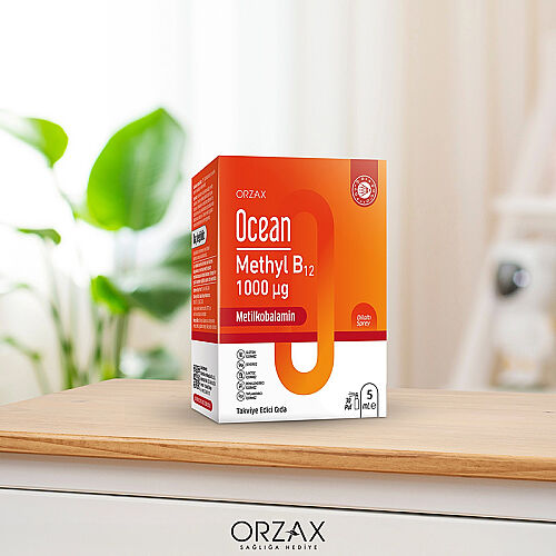 Orzax Ocean 1000 mg Methyl Cobalamin B12 Sprey 5 ml - 4