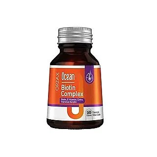 Orzax Ocean Biotin Complex Takviye Edici Gıda 60 Tablet - Orzax