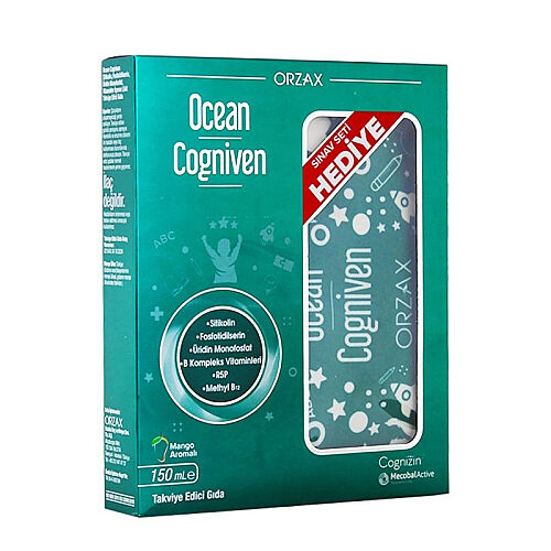 Orzax Ocean Cogniven Mango Aromalı 150 ml Sınav Seti Hediye - Orzax