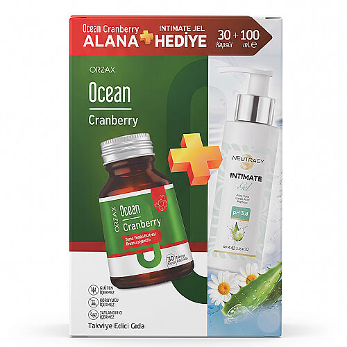 Orzax Ocean Cranberry Alana Intımate Gel Hediye - Orzax