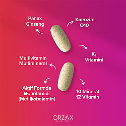 Orzax Ocean Daily One Energy 30 Tablet - Takviye Edici Gıda - 3