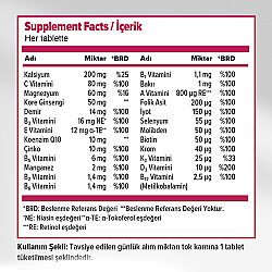Orzax Ocean Daily One Energy 30 Tablet - Takviye Edici Gıda - 4