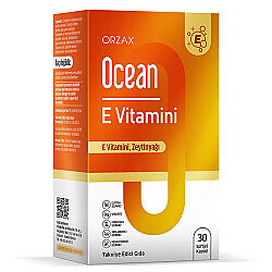 Orzax Ocean E Vitamini 30 Kapsül - 1