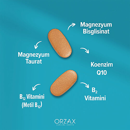 Orzax Ocean ExtraMag Migra Takviye Edici Gıda 60 Tablet - Orzax (1)