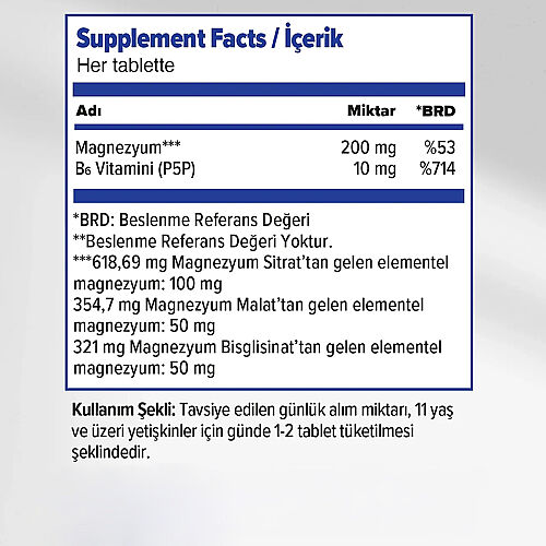 Orzax Ocean ExtraMag Üçlü Magnezyum Kombinasyonu 60 Tablet - Orzax (1)