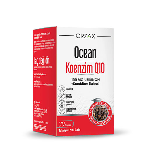 Orzax Ocean Koenzim Q10 30 Kapsül - Orzax
