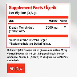 Orzax Ocean Kreatin Takviye Edici Gıda 175 g - 4
