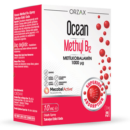 Orzax Ocean Methyl B12 10ml - Orzax