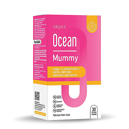 Orzax Ocean Mummy 30 Softjel Kapsül - Orzax