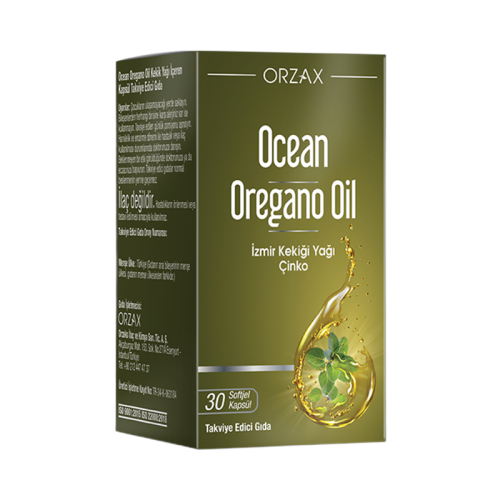 Orzax Ocean Oregano Oil Capsule 30 Kapsül - Orzax