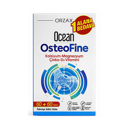 Orzax Ocean OsteoFine Takviye Edici Gıda 1 Alana 1 Bedava - Orzax