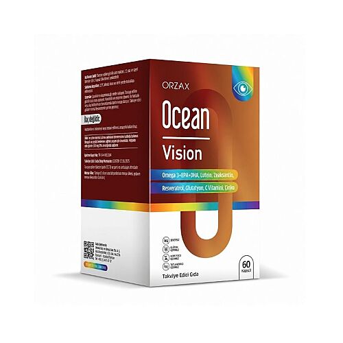 Orzax Ocean Vision Takviye Edici Gıda 60 Kapsül - Orzax