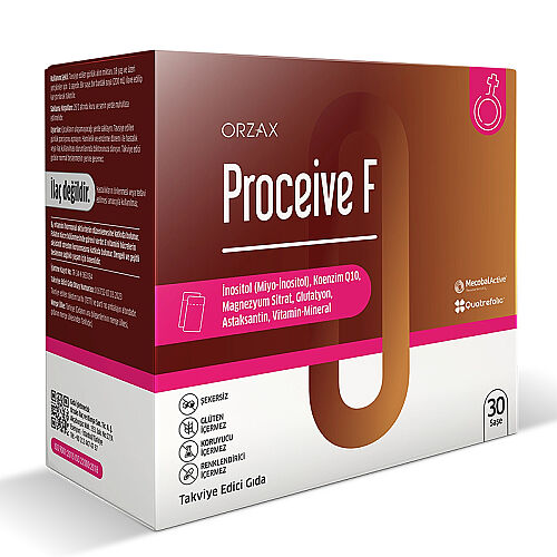 Orzax Proceive-F Takviye Edici Gıda 30 Saşe - Orzax