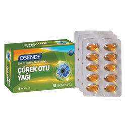 Osende Çörek Otu Yağı 30 Yumuşak Kapsül - TAB İlaç Sanayi A.Ş