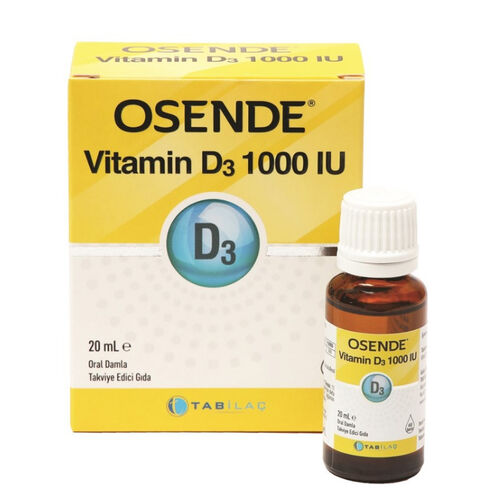 Osende Vitamin D3 Damla 1000 IU 20 ml - 1