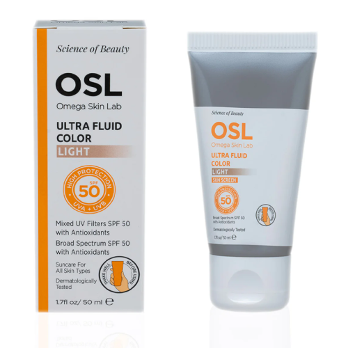 Osl - Omega Skin Lab Ultra Fluide Color Spf50+ Güneş Koruyucu Krem 50 ml - Light - 1