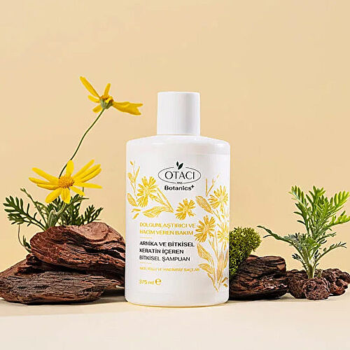 Otacı Arnika ve Bitkisel Keratin İçeren Bitkisel Şampuan 375 ml - Otacı (1)
